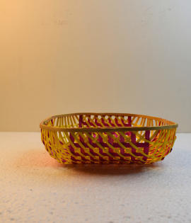 Bamboo Basket/Tokri-10 Inch (#EFBH0167-00)