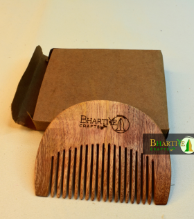 Mini Comb | Neem Wood Comb | Perfect for Travelling | For Men &amp; Women