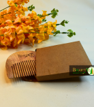 Mini Comb | Neem Wood Comb | Perfect for Travelling | For Men & Women