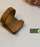 Handcrafted Bamboo Mobile Stand for Stylish & Eco-Friendly Utility