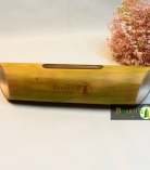 Bamboo Amplifier | Natural Acoustic Speaker with Eco-Friendly Cotton Pouch (#BCI0022)