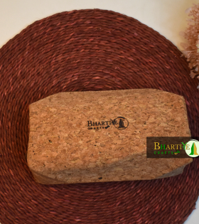 cork pouch bag | eco-friendly travel kit | sustainable toiletry &amp; makeup bag