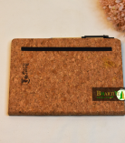 Eco-Friendly Cork Cover Diary with Pen Holder & Elastic Closure