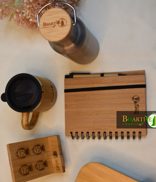 Bhartiye Crafts Eco-Friendly Office & Lunch Set – Sustainable & Stylish Essentials