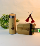Sustainable Bamboo Lunch & Bottle Set – Stay Eco-Friendly On the Go