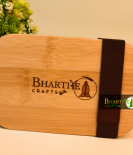 "Bamboo Lunch Box | Eco-Friendly Bento Box | Sustainable Wooden Tiffin