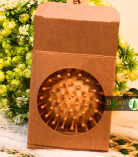 Mini Cat Ear Bamboo Hair Brush – Travel-Friendly Paddle Brush for Healthy Hair