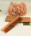 Neem Wood Comb | Both Wide and Narrow Spaced Teeth | Detangling &amp; Styling