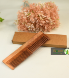 Neem Wood Comb | Both Wide and Narrow Spaced Teeth | Detangling & Styling