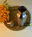 Bamboo Lid Thermos Bottle | Premium Bamboo Bottle with Double Wall 304 Stainless Steel Insulation 750ml