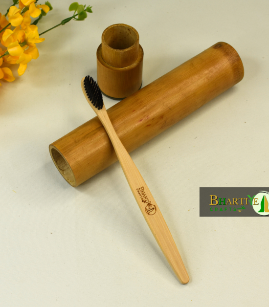 Bamboo Toothbrush | Ultra Soft Bristles | Biodegradable Toothbrush Handle