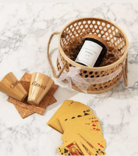 BAMBOO BASKET FESTIVE KIT