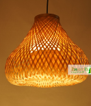 Matka Hanging Bamboo Wicker Rattan Ceiling Chandelier Lamp Shade