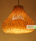 Matka Hanging Bamboo Wicker Rattan Ceiling Chandelier Lamp Shade