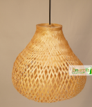 Matka Hanging Bamboo Wicker Rattan Ceiling Chandelier Lamp Shade