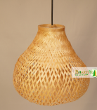 Matka Hanging Bamboo Wicker Rattan Ceiling Chandelier Lamp Shade