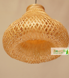 Matka Hanging Bamboo Wicker Rattan Ceiling Chandelier Lamp Shade
