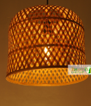 High Star Design Bamboo Ceiling Weaving Hanging Chandelier Lamp Shade