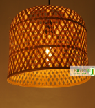 High Star Design Bamboo Ceiling Weaving Hanging Chandelier Lamp Shade