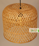 High Star Design Bamboo Ceiling Weaving Hanging Chandelier Lamp Shade