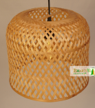 High Star Design Bamboo Ceiling Weaving Hanging Chandelier Lamp Shade
