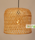High Star Design Bamboo Ceiling Weaving Hanging Chandelier Lamp Shade