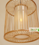 Unique Cage Weaving Ceiling Hanging Chandelier Lamp Shade