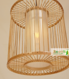 Unique Cage Weaving Ceiling Hanging Chandelier Lamp Shade