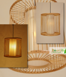 Unique Cage Weaving Ceiling Hanging Chandelier Lamp Shade