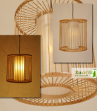 Unique Cage Weaving Ceiling Hanging Chandelier Lamp Shade