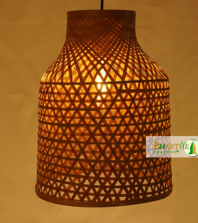 Torchic Unique Pendant Lightweight Bamboo Weave Chandelier Lamp Shade