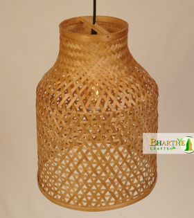 Torchic Unique Pendant Lightweight Bamboo Weave Chandelier Lamp Shade