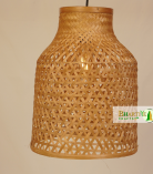 Torchic Unique Pendant Lightweight Bamboo Weave Chandelier Lamp Shade