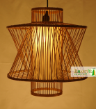 Modern Retro Handwoven Bamboo Ceiling Pendant Chandelier Lamp Shade