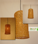 Missing Out Rattan Pendant Bamboo Ceiling Pendant Chandelier Lamp Shade