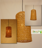 Missing Out Rattan Pendant Bamboo Ceiling Pendant Chandelier Lamp Shade