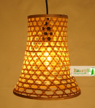 Conical Honeycomb Bamboo Ceiling Hanging Pendant Chandelier Lamp Shade