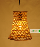 Conical Honeycomb Bamboo Ceiling Hanging Pendant Chandelier Lamp Shade