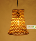 Conical Honeycomb Bamboo Ceiling Hanging Pendant Chandelier Lamp Shade