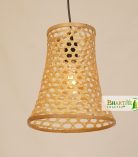 Conical Honeycomb Bamboo Ceiling Hanging Pendant Chandelier Lamp Shade
