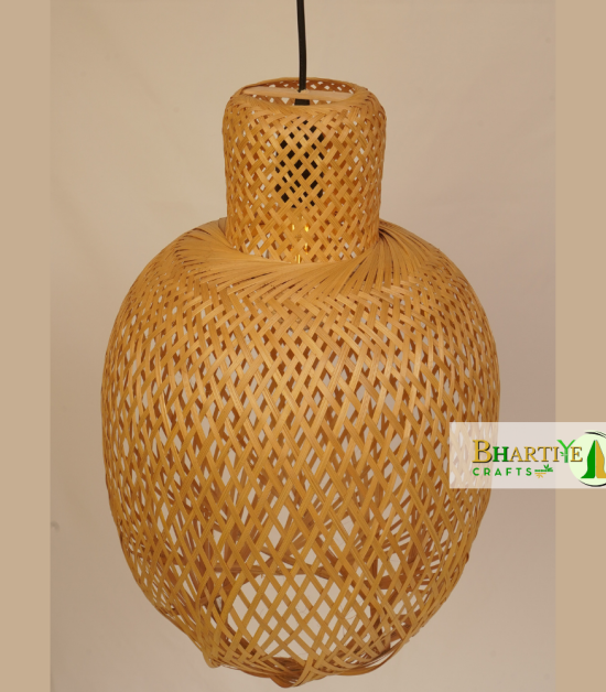 Bamboo Boho Woven Weave Hanging Ceiling Pendant Chandelier Lamp Shade