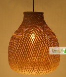 Honeycomb Bamboo Ceiling Pendant Hanging Chandelier Lamp Shade