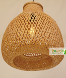 Honeycomb Bamboo Ceiling Pendant Hanging Chandelier Lamp Shade