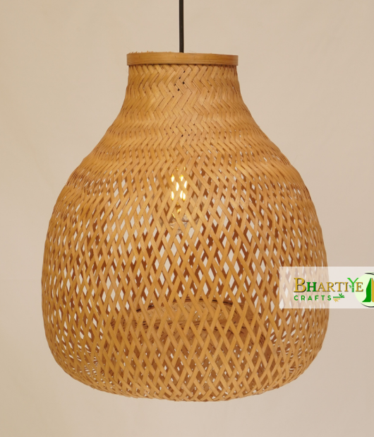 Honeycomb Bamboo Ceiling Pendant Hanging Chandelier Lamp Shade