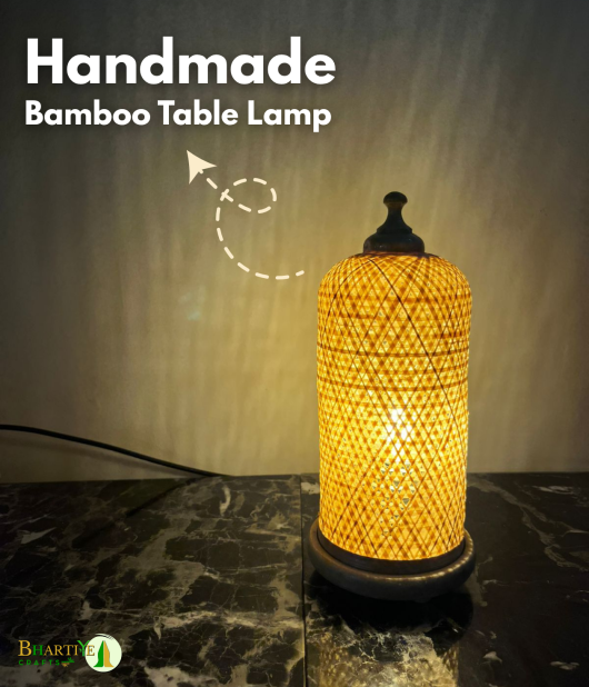 Flower Bamboo Hanging Pendant Lights Ceiling Chandelier Lamp Shade
