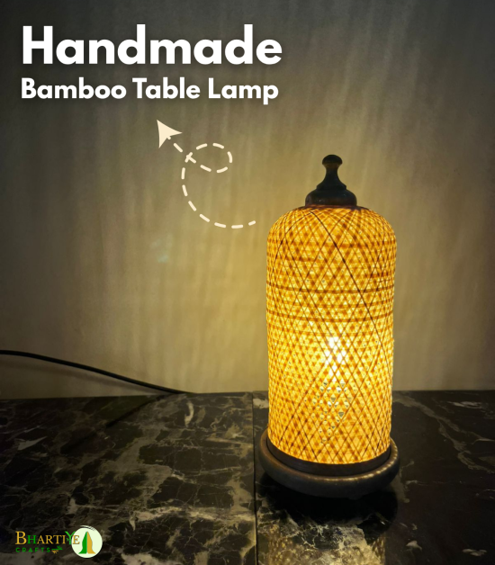 Flower Bamboo Hanging Pendant Lights Ceiling Chandelier Lamp Shade