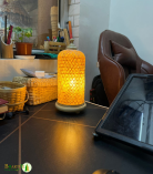 Flower Bamboo Hanging Pendant Lights Ceiling Chandelier Lamp Shade