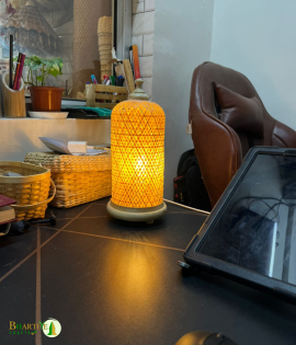 Flower Bamboo Hanging Pendant Lights Ceiling Chandelier Lamp Shade