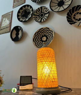 Flower Bamboo Hanging Pendant Lights Ceiling Chandelier Lamp Shade