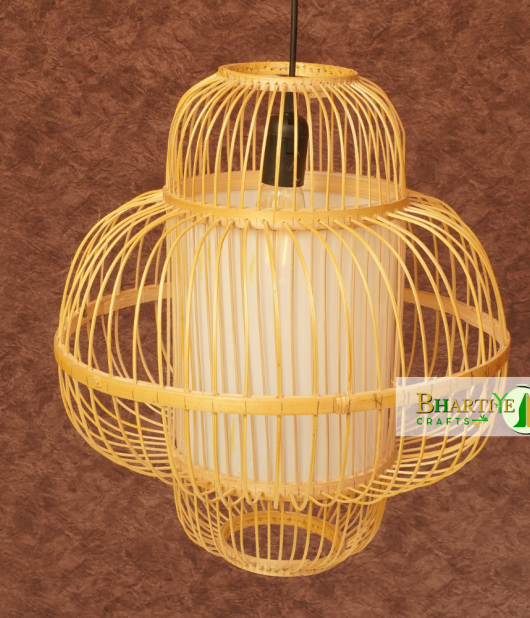 Bamboo & Cane Exclusive Pendant Ceiling Rattan Chandelier Lamp Shade